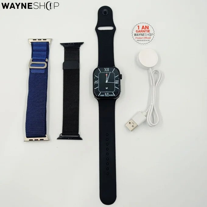 Watch Serie 9 Edition Limitee - Inox & Tissu