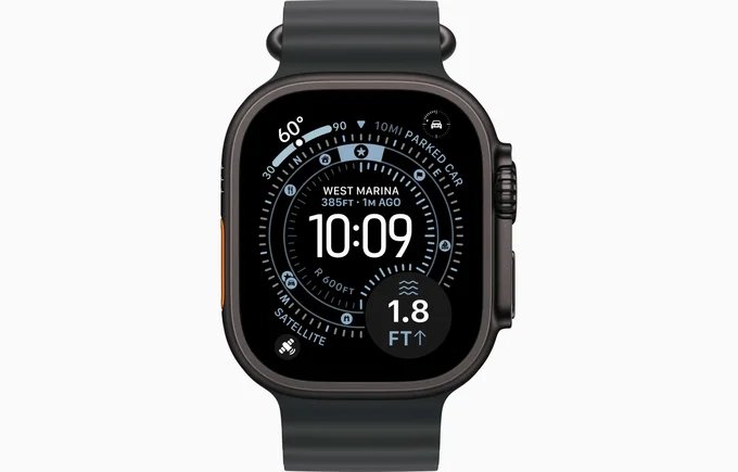Apple Watch Ultra 3 - 3 ceintures Tissu & Metal