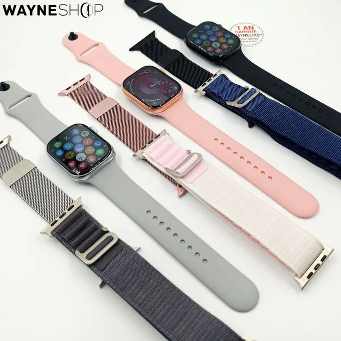 Watch Serie 9 Edition Limitee - Inox & Tissu