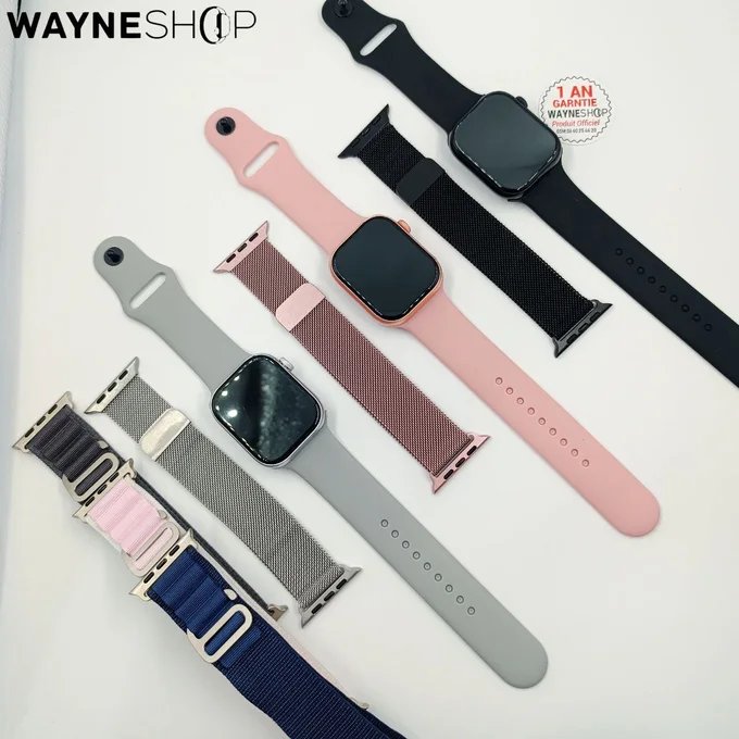 Watch Serie 9 Edition Limitee - Inox & Tissu