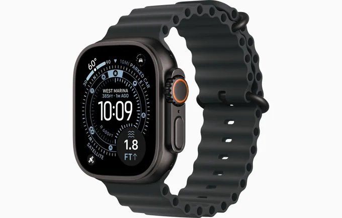 Apple Watch Ultra 3 - 3 ceintures Tissu & Metal