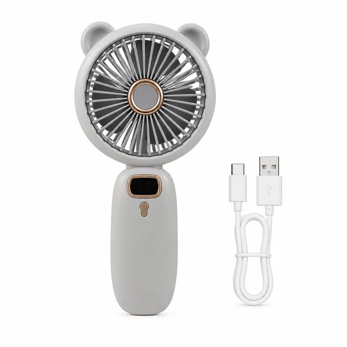 Mini Ventilateur Portable Ecran Digital - Type-C