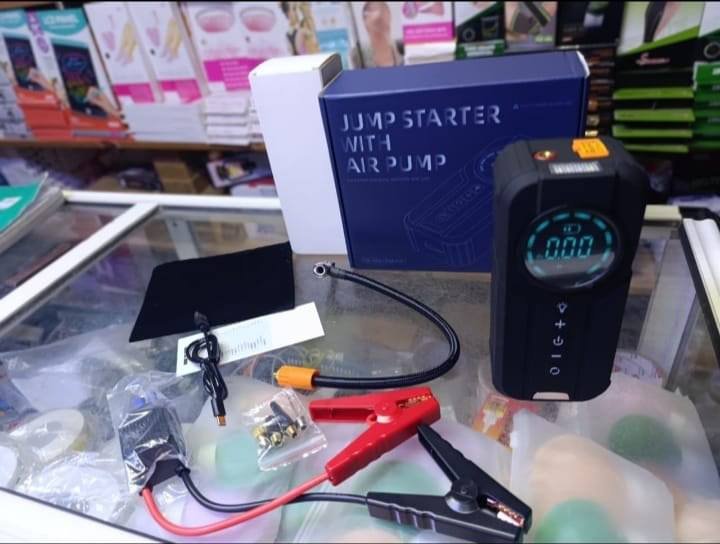 Booster de Batterie et Compresseur d'Air 2 en 1