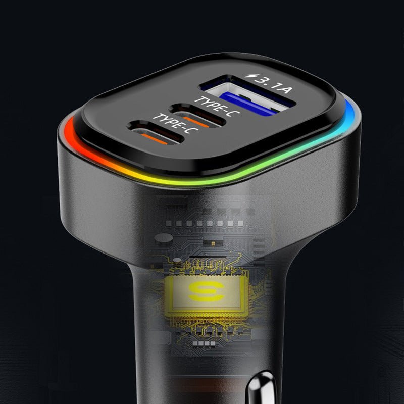 Chargeur Voiture Rapide USB & USB-C - 3 Ports 58W