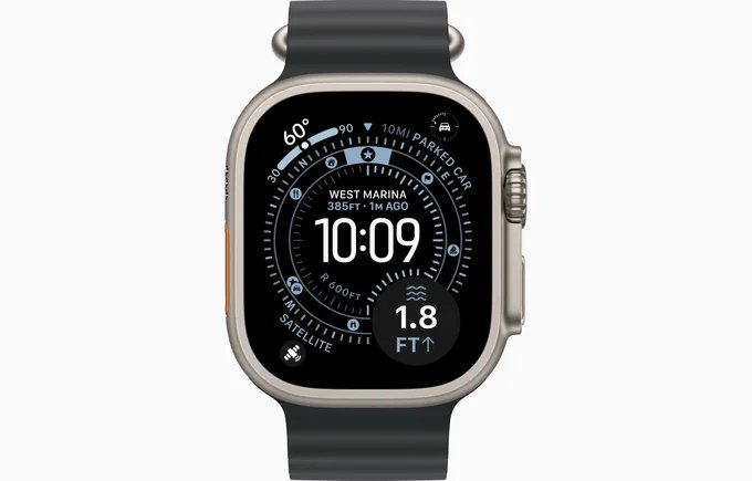 Apple Watch Ultra 3 - 3 ceintures Tissu & Metal