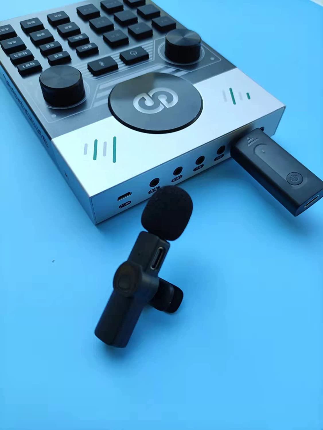 K35 Mini Microphone Sans Fil - Compatible Plusieurs Appareils