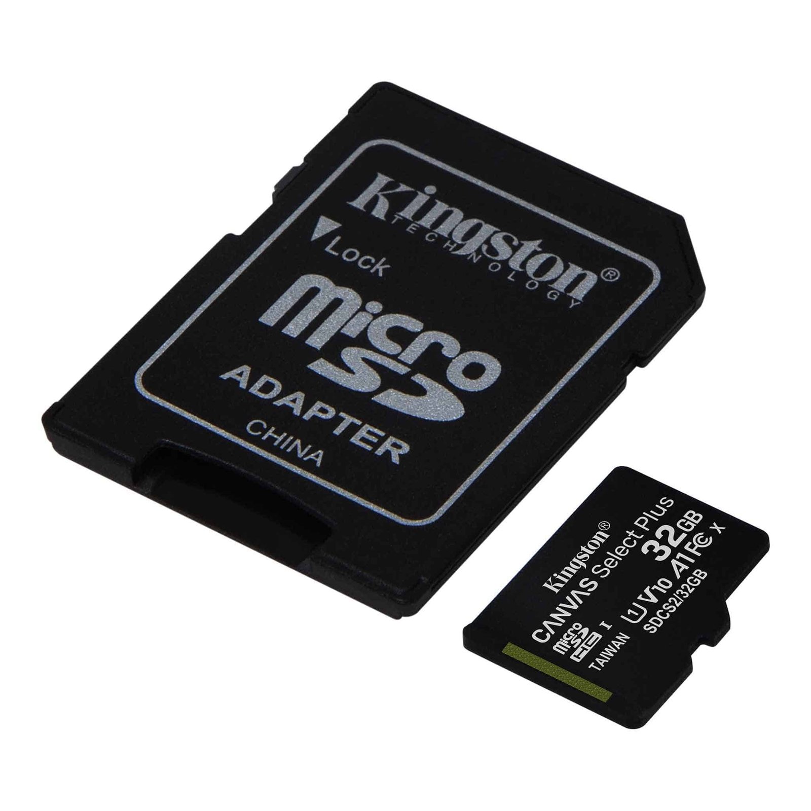 Kingston Carte Mémoire MicroSD Canvas Select Plus 32Go