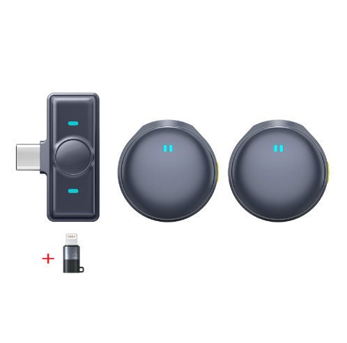 Micro-Cravate Sans Fil Solo/Double - Lightning | Type-C Plug & Play