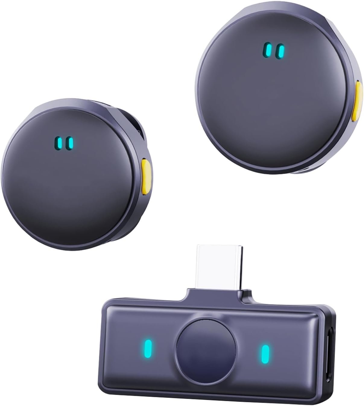 Micro-Cravate Sans Fil Solo/Double - Lightning | Type-C Plug & Play