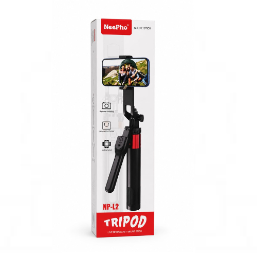 NeePho NP-L2 Selfie Stick Trépied 1.70m Bluetooth