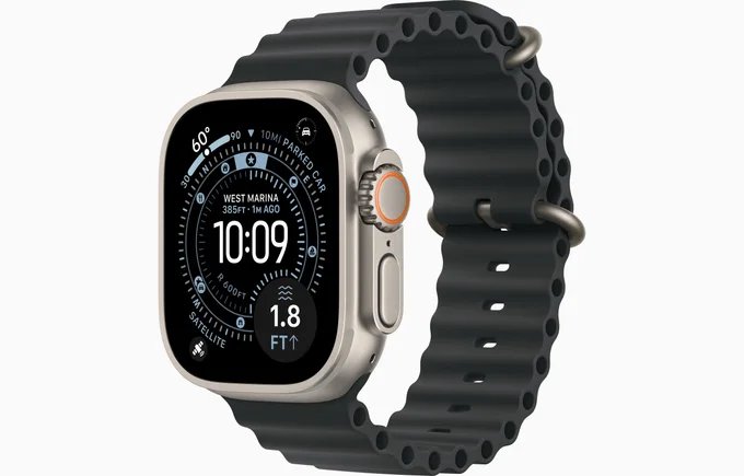 Apple Watch Ultra 3 - 3 ceintures Tissu & Metal