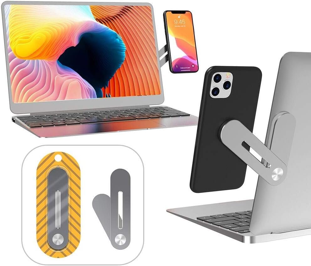 Support Multitâche de Smartphone Magnétique en Aluminium