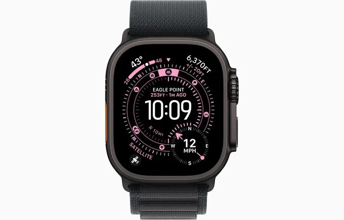 Apple Watch Ultra 3 - 3 ceintures Tissu & Metal