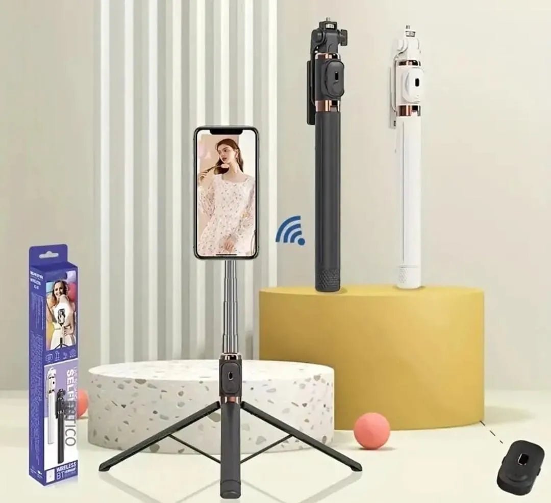 Trépied JC20 170cm avec Perche à Selfie Intégrée