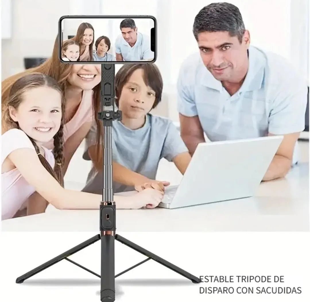 Trépied JC20 170cm avec Perche à Selfie Intégrée