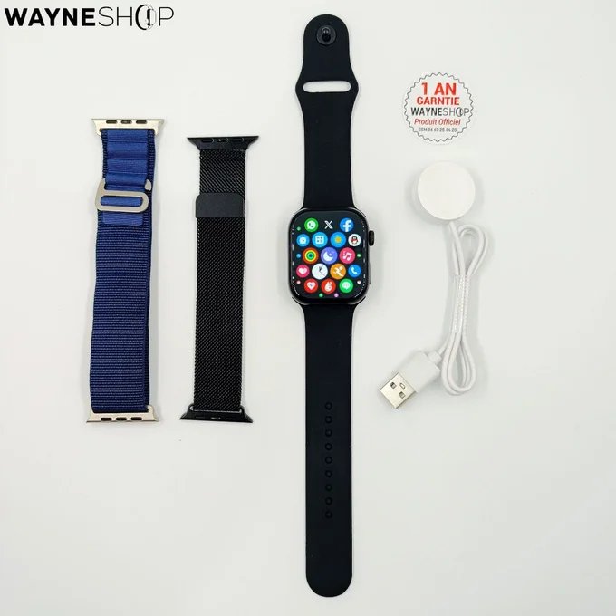 Watch Serie 9 Edition Limitee - Inox & Tissu